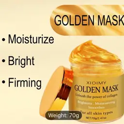 Golden Face Mask