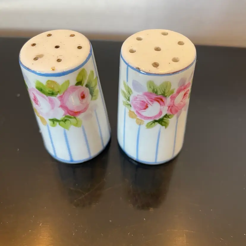 Teeny Tiny Salt And Pepper Shakers.