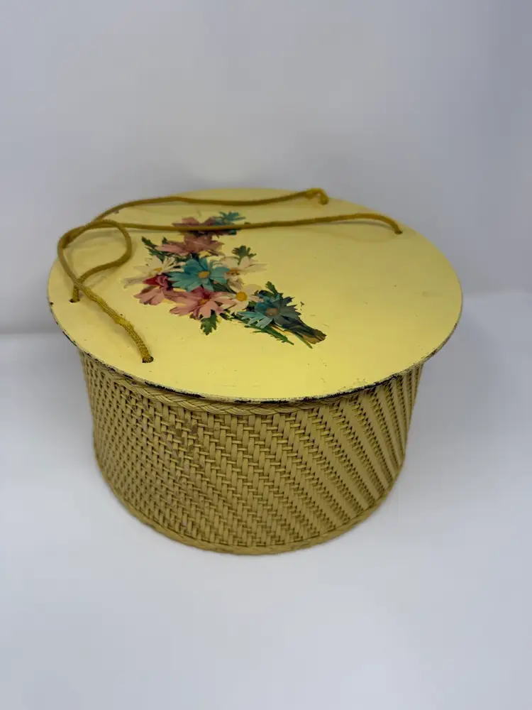 Vintage Princess Sewing Basket