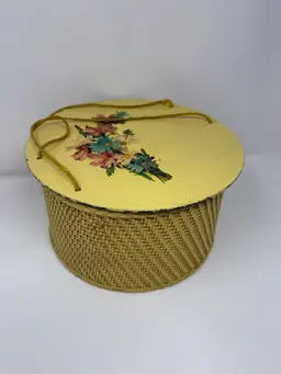 Vintage Princess Sewing Basket