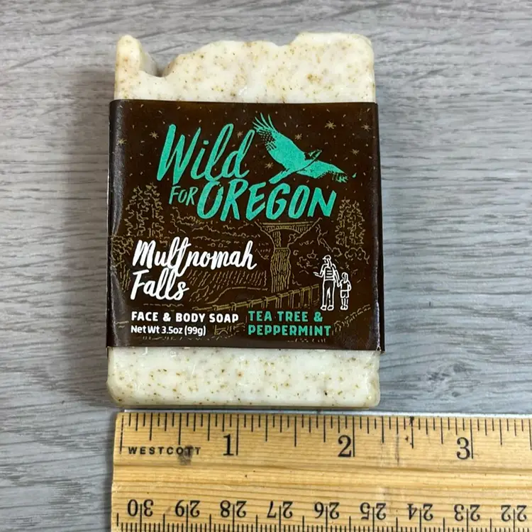 Wild For Oregon Multnomah Falls Tea Tree & Peppermint Soap