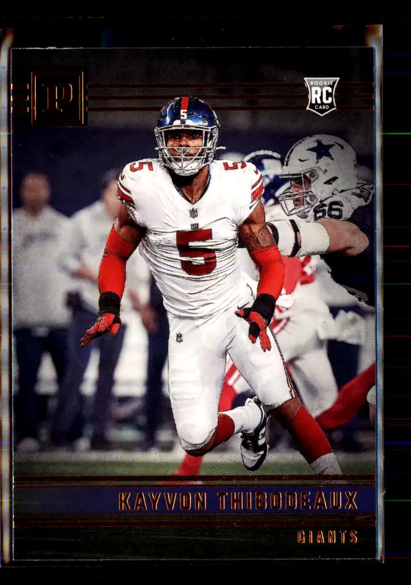 Kayvon Thibodeaux 2022 Panini Chronicles Bronze Panini #PA-27 - (113) - New York Giants