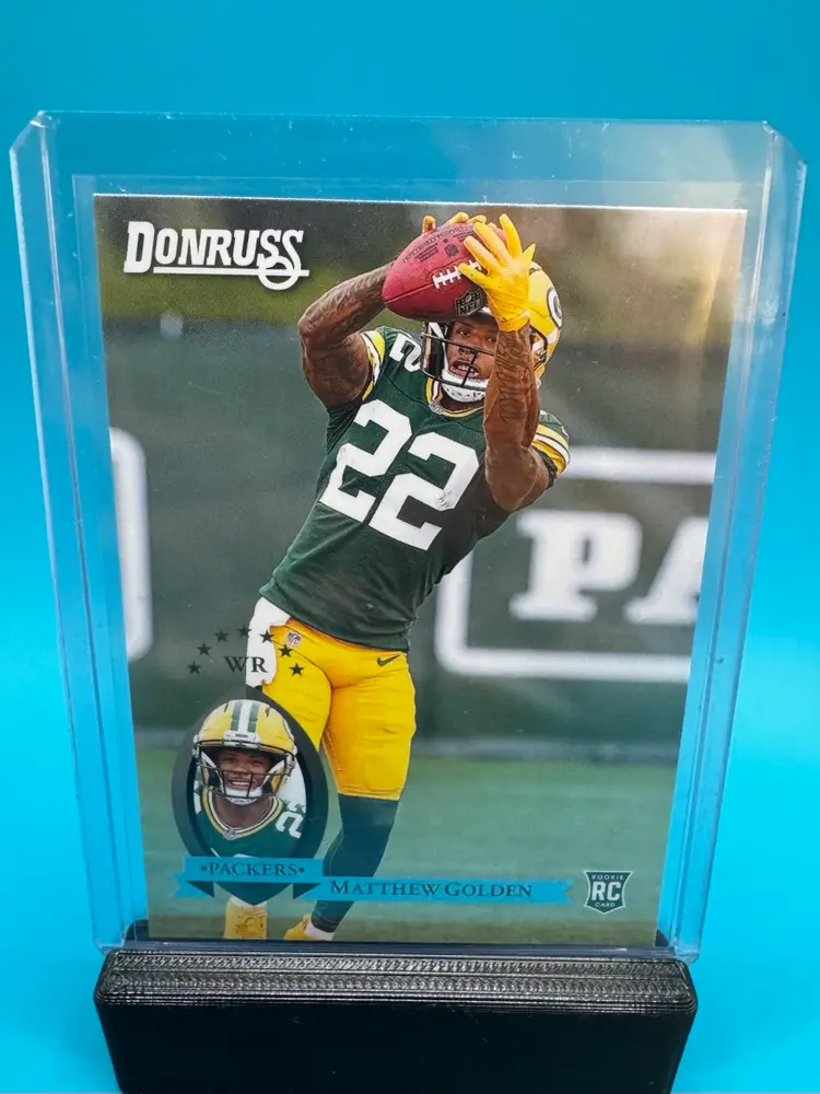 Matthew Golden Donruss Retro RC Green Bay Packers