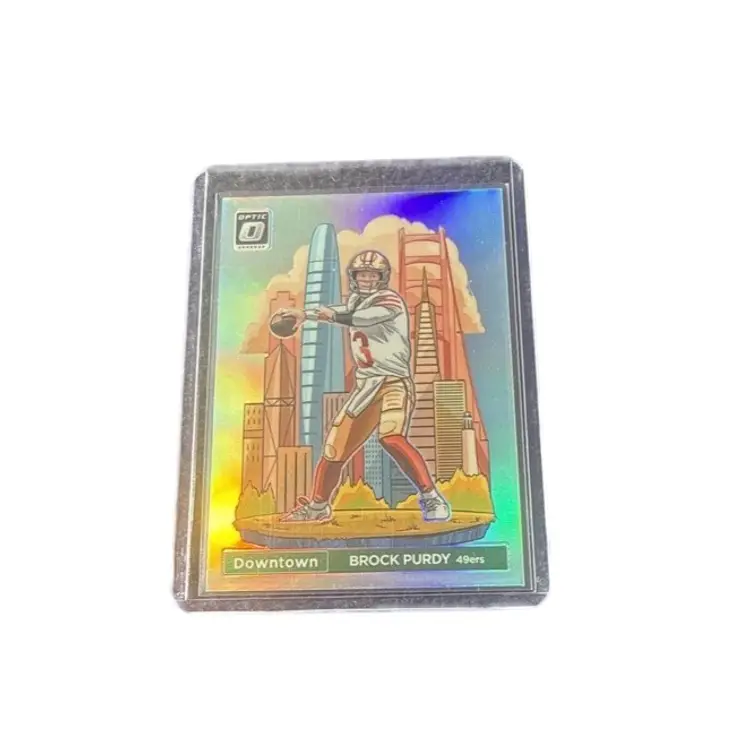 2024 Panini Donruss Optic Brock Purdy Downtown Insert Card! SP! Case Hit! San Francisco 49ers