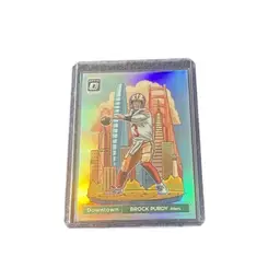 2024 Panini Donruss Optic Brock Purdy Downtown Insert Card! SP! Case Hit! San Francisco 49ers