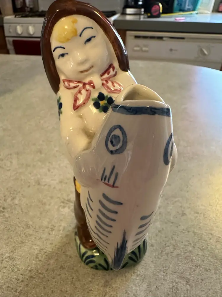 Porcelain figurine titled 'Boy from Skovshoved' by Aluminia Royal
Copenhagen