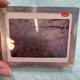 Big Vintage Slides In A Metal Frame