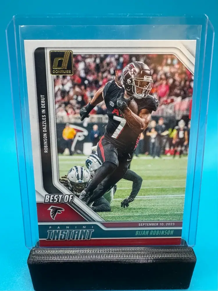 Bijan Robinson Donruss Best Of Panini Instant Atlanta Falcons