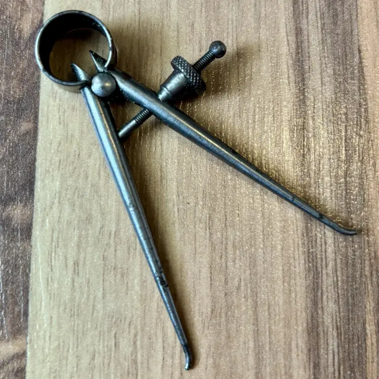 Lufkin Rule Co. Mini 2.5" Inside Spring Calipers with Round Legs