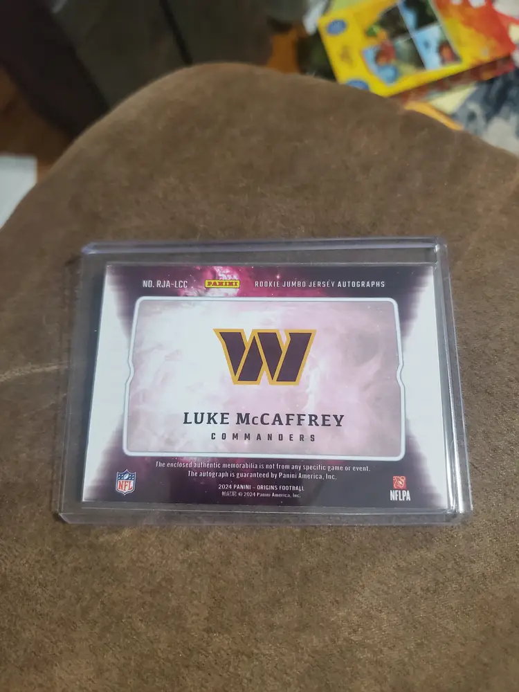2024 Panini Origins Luke McCaffery RPA