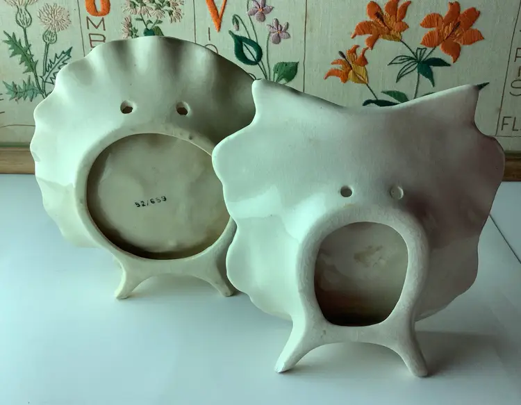 Vintage 1960s Bud Vases Whimsical Ladies