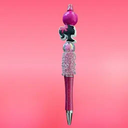 Barbie Beaded Pen