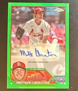 Matthew Liberatore Rookie Auto #66/99