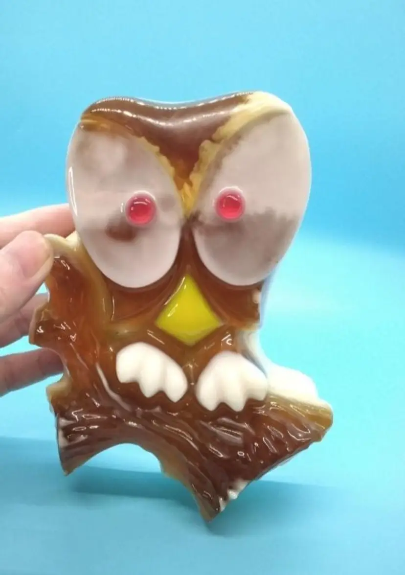 Lucite, Owl Wall Pocket