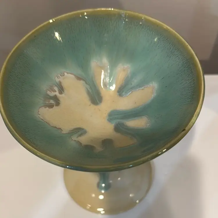 Studio Pottery Pedestal Bowl