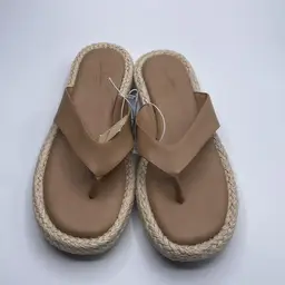 Women's Ginger Espadrille Sandals with Memory Foam Insole - Universal Thread Tan