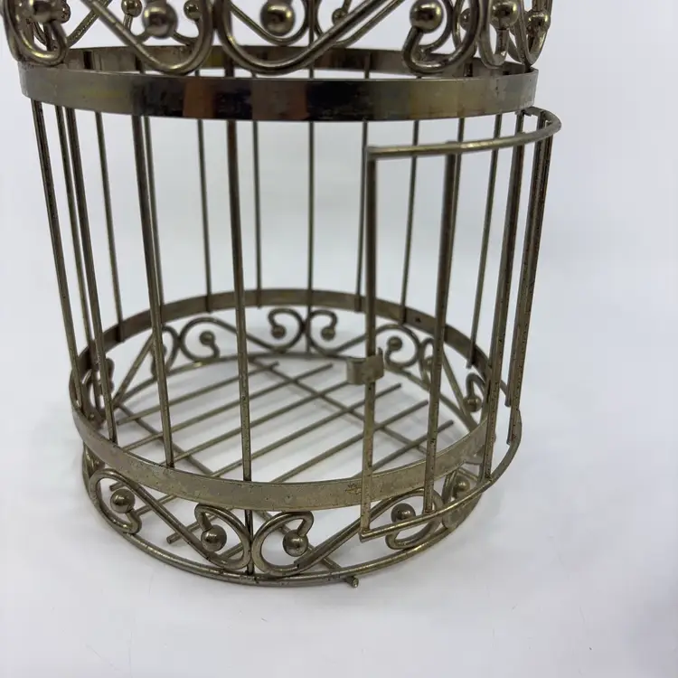 Metal Decorative Bird Cage 13”