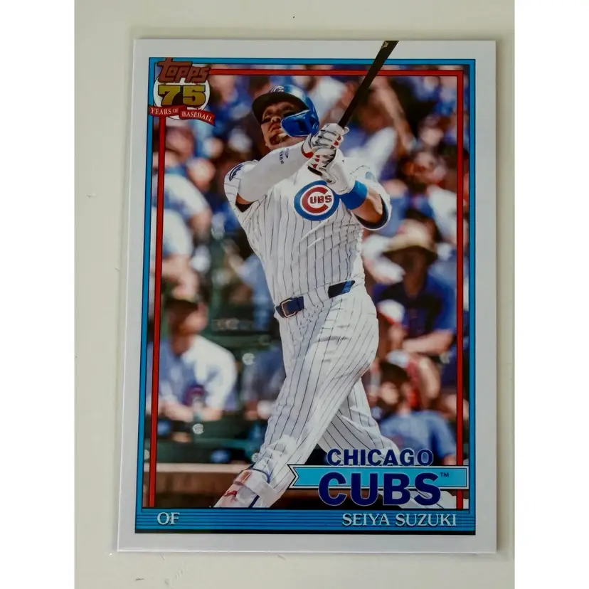Seiya Suzuki 1991 Topps
Chicago Cubs