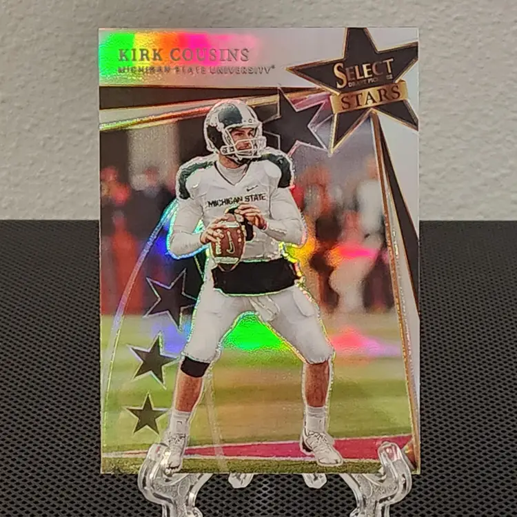Kirk Cousins 2022 Select Draft Picks Select Stars Prizm - MSU/Falcons