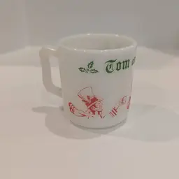 Hazel Atlas Tom & Jerry Egg Nog Cups - Set of 2