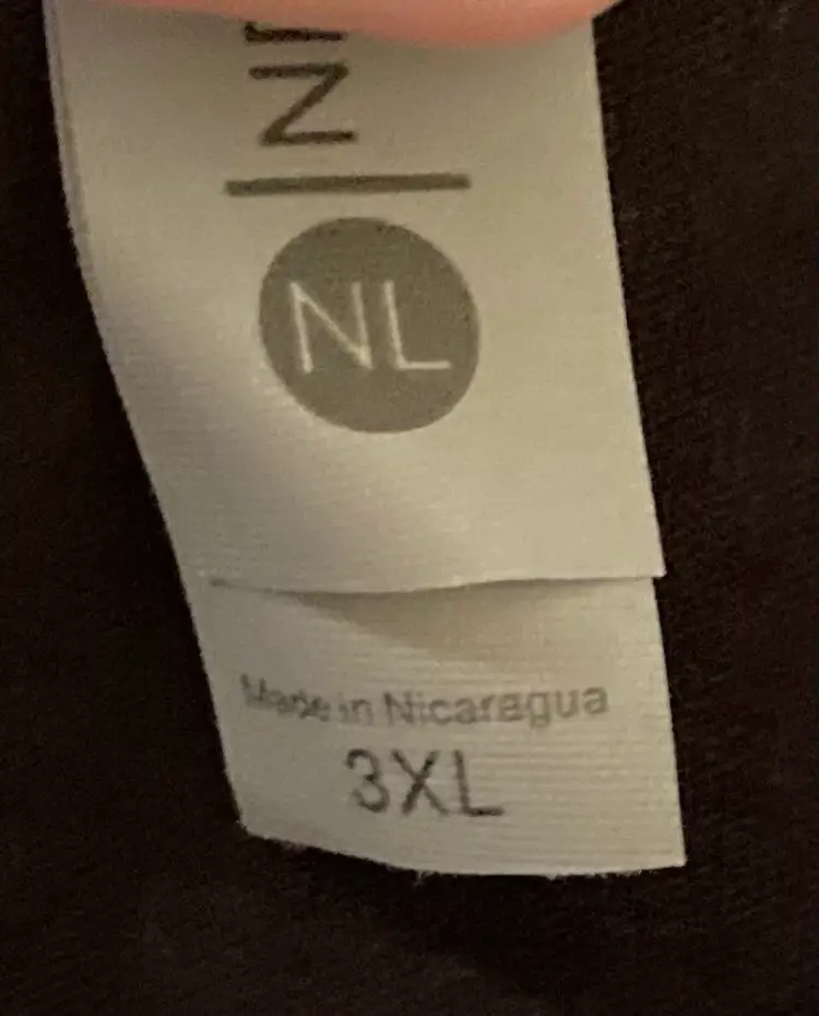 It’s Happy Bunny, black short, sleeved T-shirt, kids size 3 XL