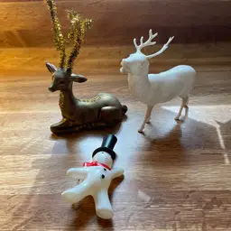 Lot Of 3 Vintage Christmas Ornaments