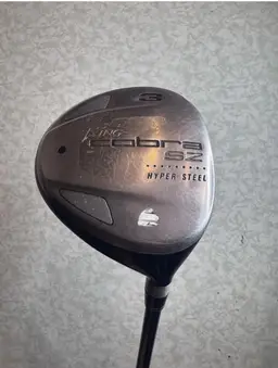 King Cobra Offset SZ Hyper Steel 3 Wood  Stiff Flex Graphite Shaft RH