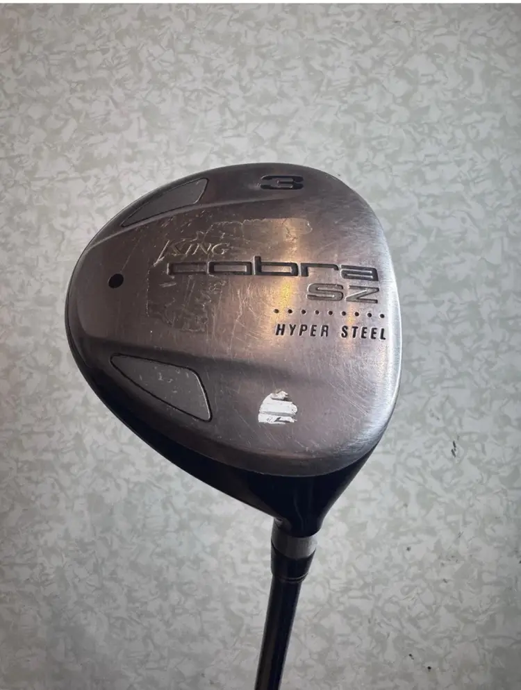 King Cobra Offset SZ Hyper Steel 3 Wood  Stiff Flex Graphite Shaft RH