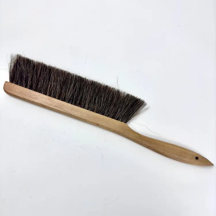 Vintage Dietzgen 100% Horsehair Wooden Handled Brush No 4209 15"