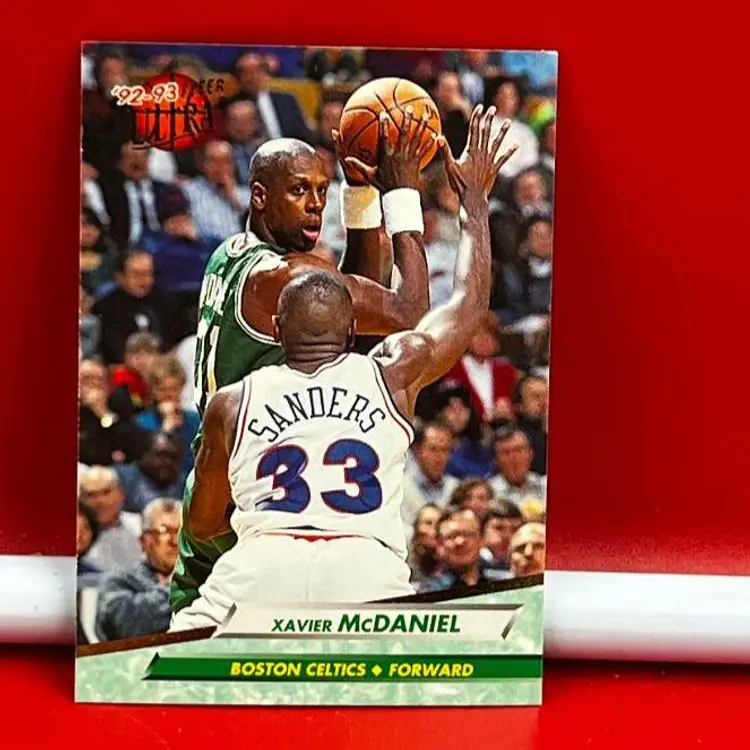 1993 Fleer Ultra Collector Basketball Trading Card Celtics Xavier McDaniel #229