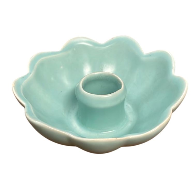 Vintage Pottery Candle Holder