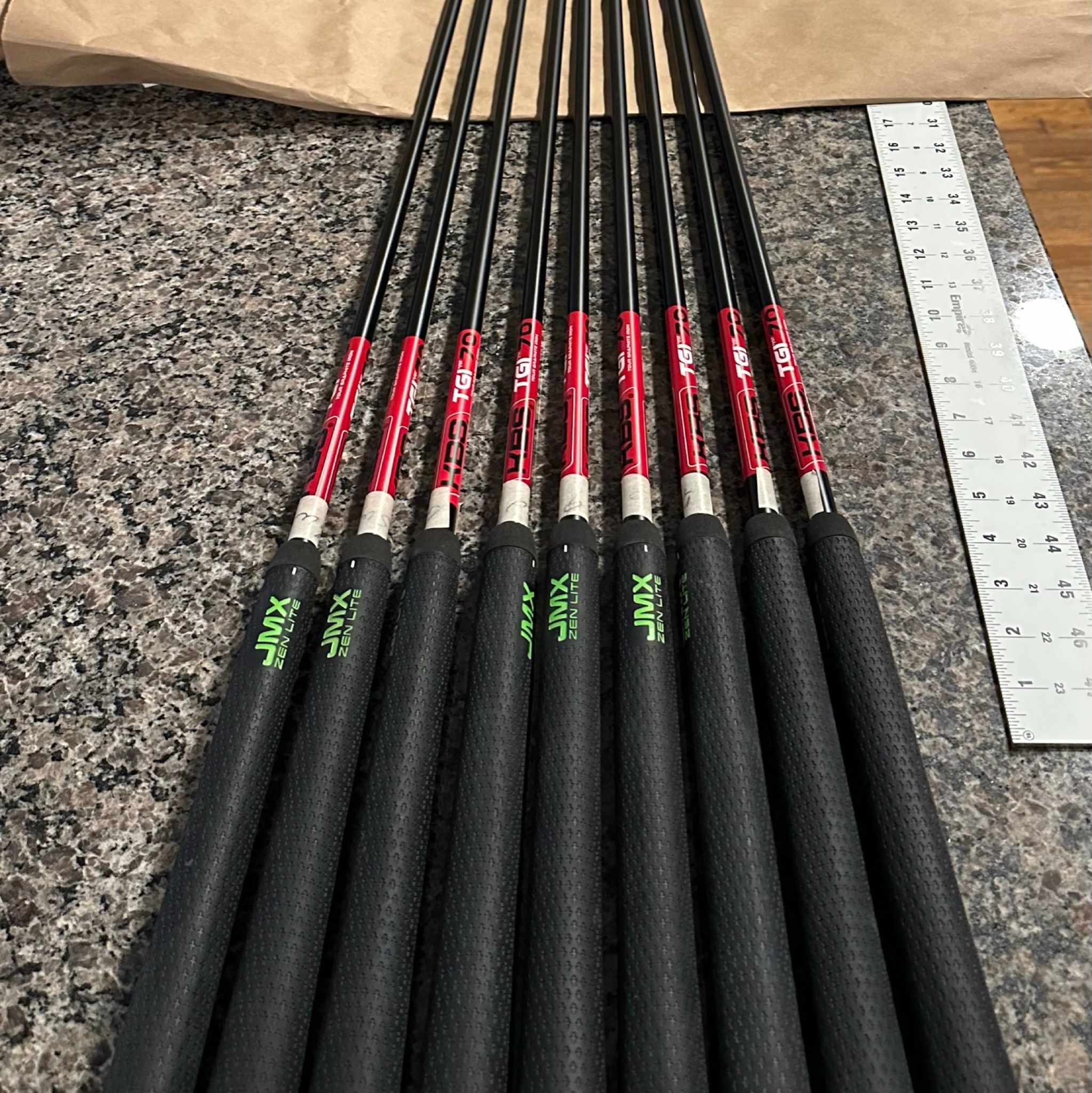 Stacked Golf · TENSEI 1K Pro Blue 60 TX with JUMBOMAX JMX