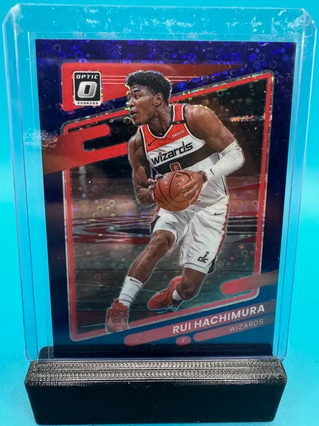 Rui Hachimura Optic Purple Disco Prizm /95 Los Angeles Lakers