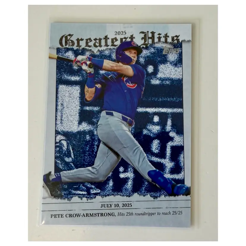 Pete Crow-Armstrong Greatest Hits Chicago Cubs