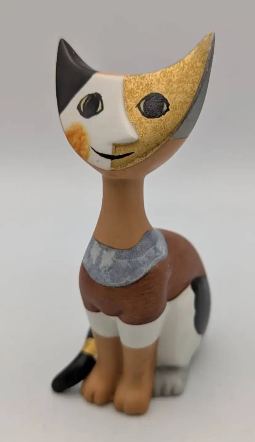 Goebel Porcelain Cat Figurine Artist Rosina Wachtmeister "Angelina"