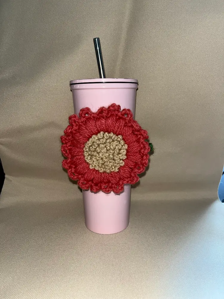Flower Cup Cozy/wrap