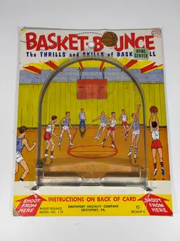 Vintage Basket Bounce: The Thrills & Skills of Basketball Handheld Game