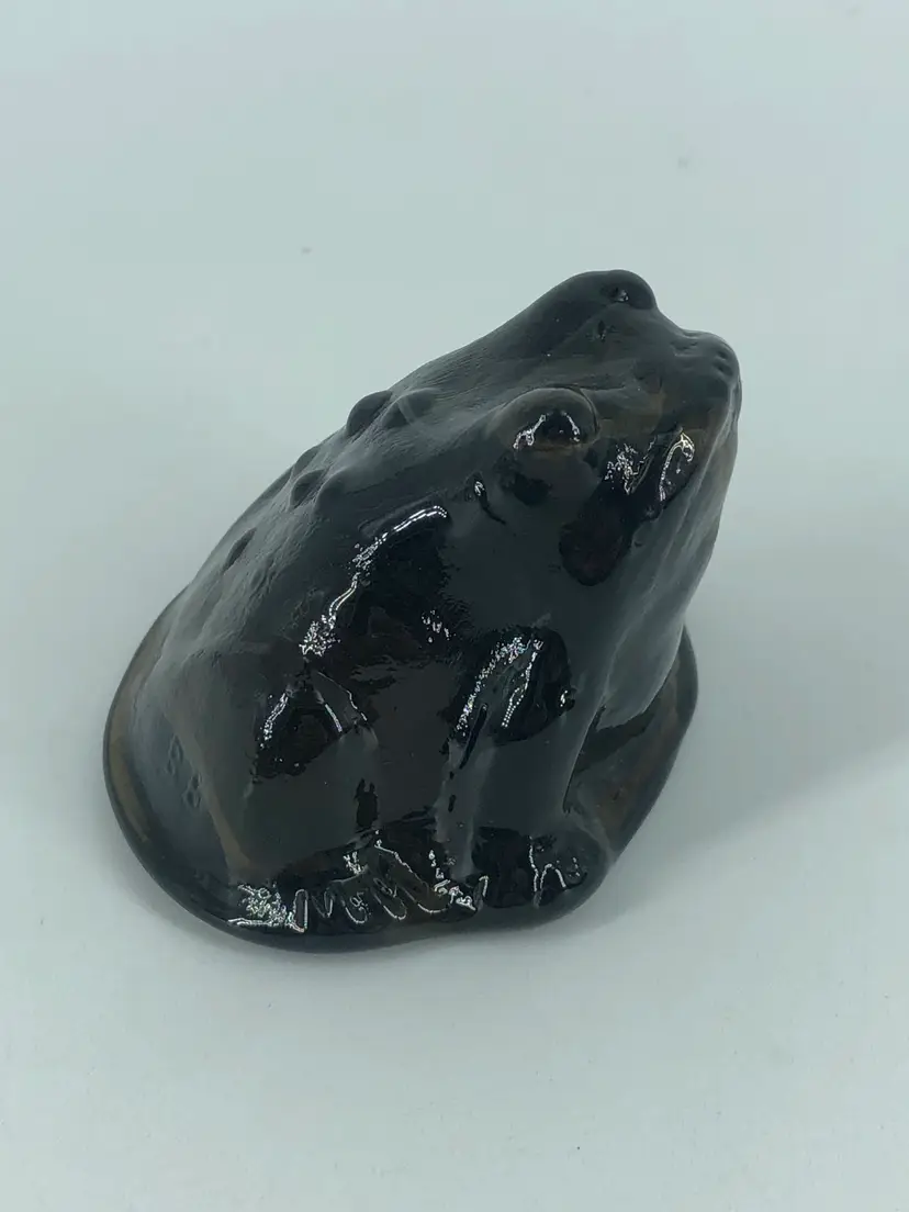 Vintage Boyd Art Glass Frog Figurine