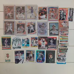 Lot of 87 Baltimore Orioles cards. 3 #'d, Rookies, inserts, parallels, +