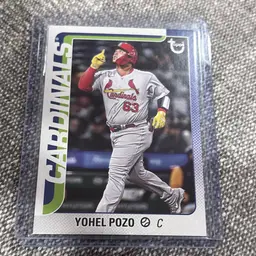 2025 Topps Update Yohel Pozo Vintage Stock /99 #US120 - Cardinals