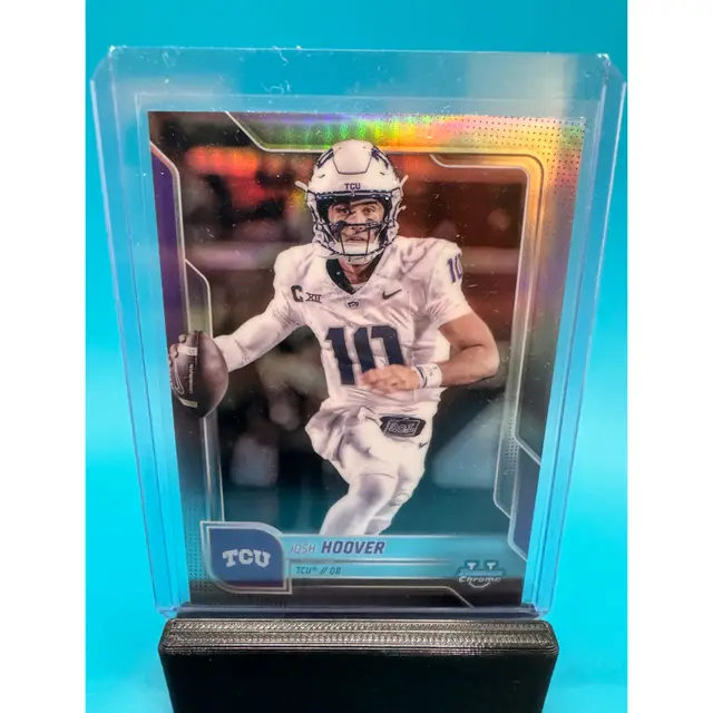 Josh Hoover Bowman Chrome U Refractor Indiana Hoosiers