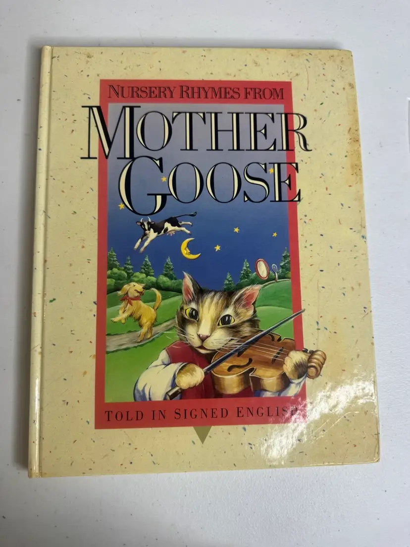 Vintage 1992 Mother Goose Nursery Rhymes Told In Signed English
