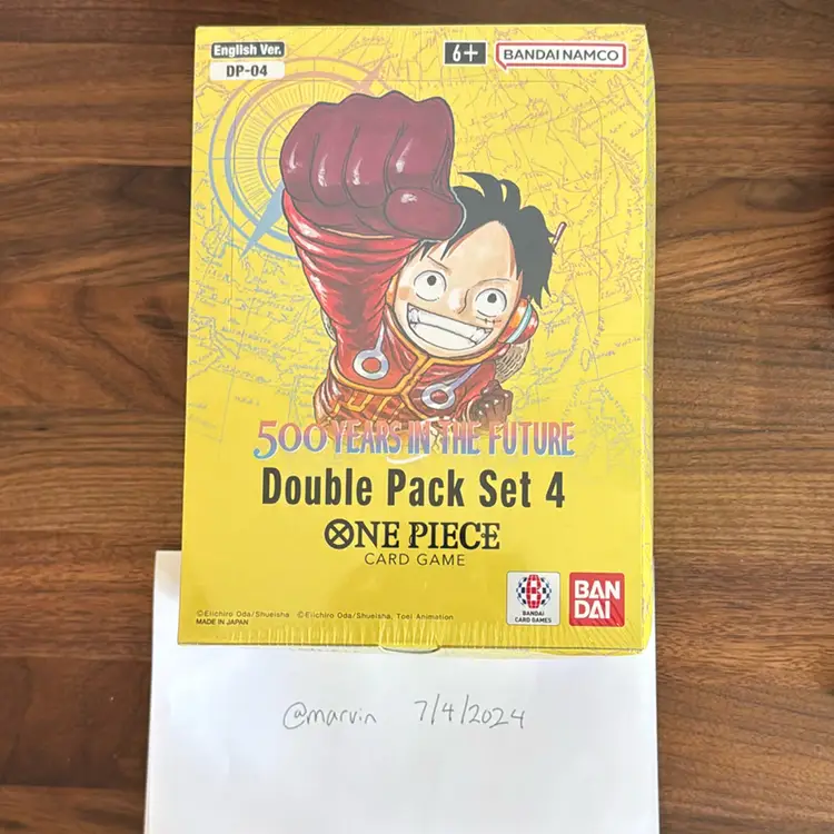 Double Pack Set Volume 4 Display - 500 Years in the Future (OP07)