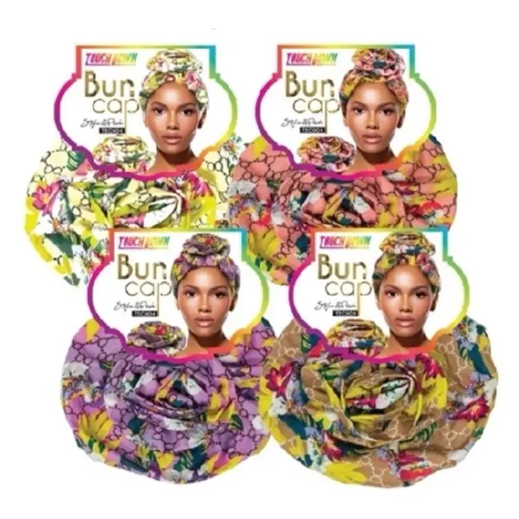 Bun Cap Head Cover/Wrap NEW in Packaging