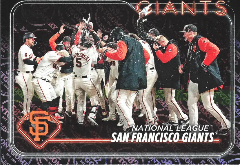 San Francisco Giants - 2024 Topps 582 Montgomery Club Foil - Pick Your Card