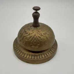 Brass Front Desk Bell