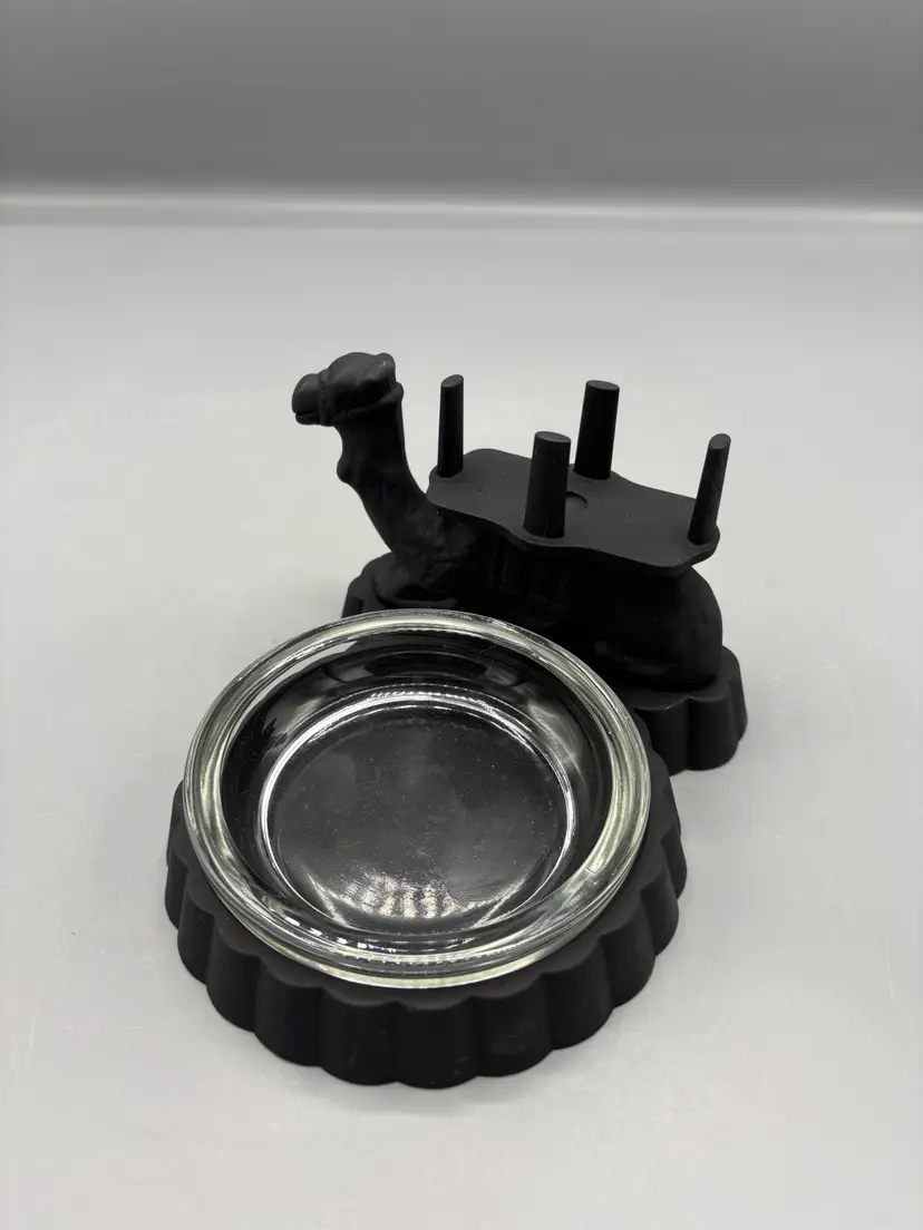 Vintage Camel cast iron ashtray