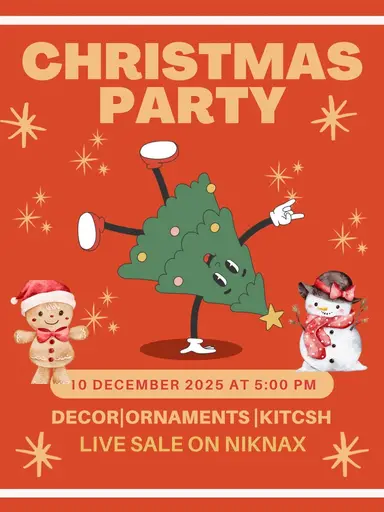 Christmas Party Live Sale