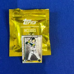 2026 Topps Ser. 1 Max Muncy Pin. From SuperBox.