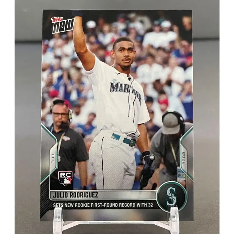 Julio Rodriguez Topps Now RC - Seattle Mariners